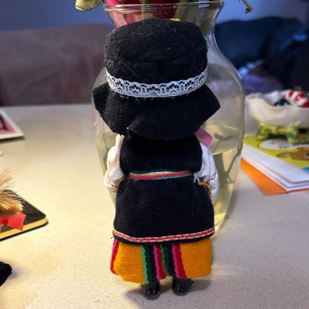 Vintage vinyl Polish Folk Dolls Ethnic Folklore - Picture 5 of 10